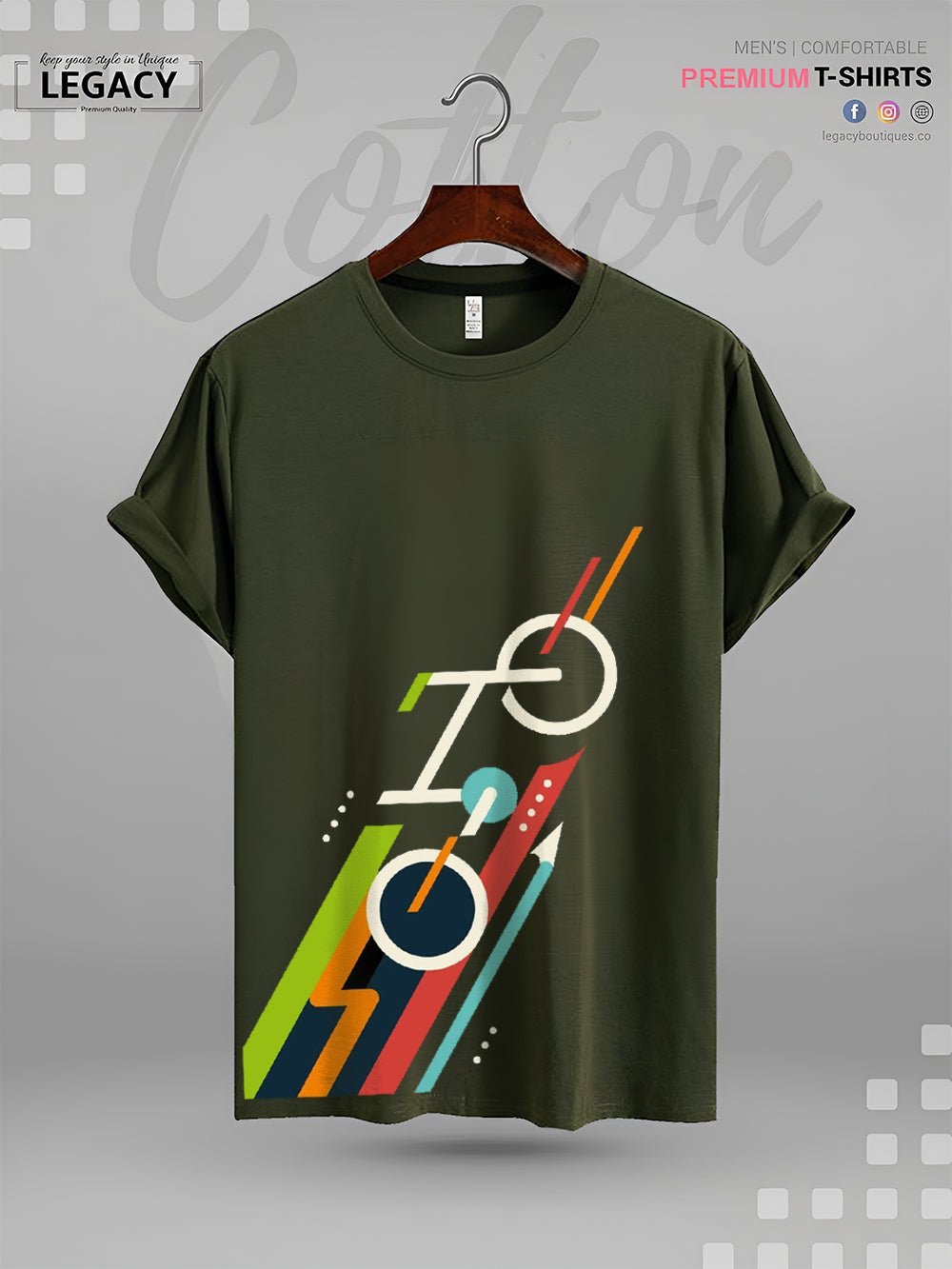 Geometric Art Printed Men&