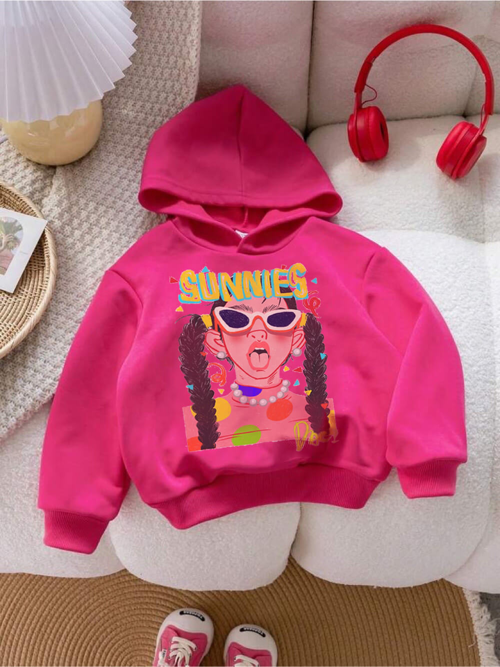 Girls Pink Cotton Toddler Hoodie Legacy Boutiques Bangladesh Legacy Boutiques Legacy Boutiques