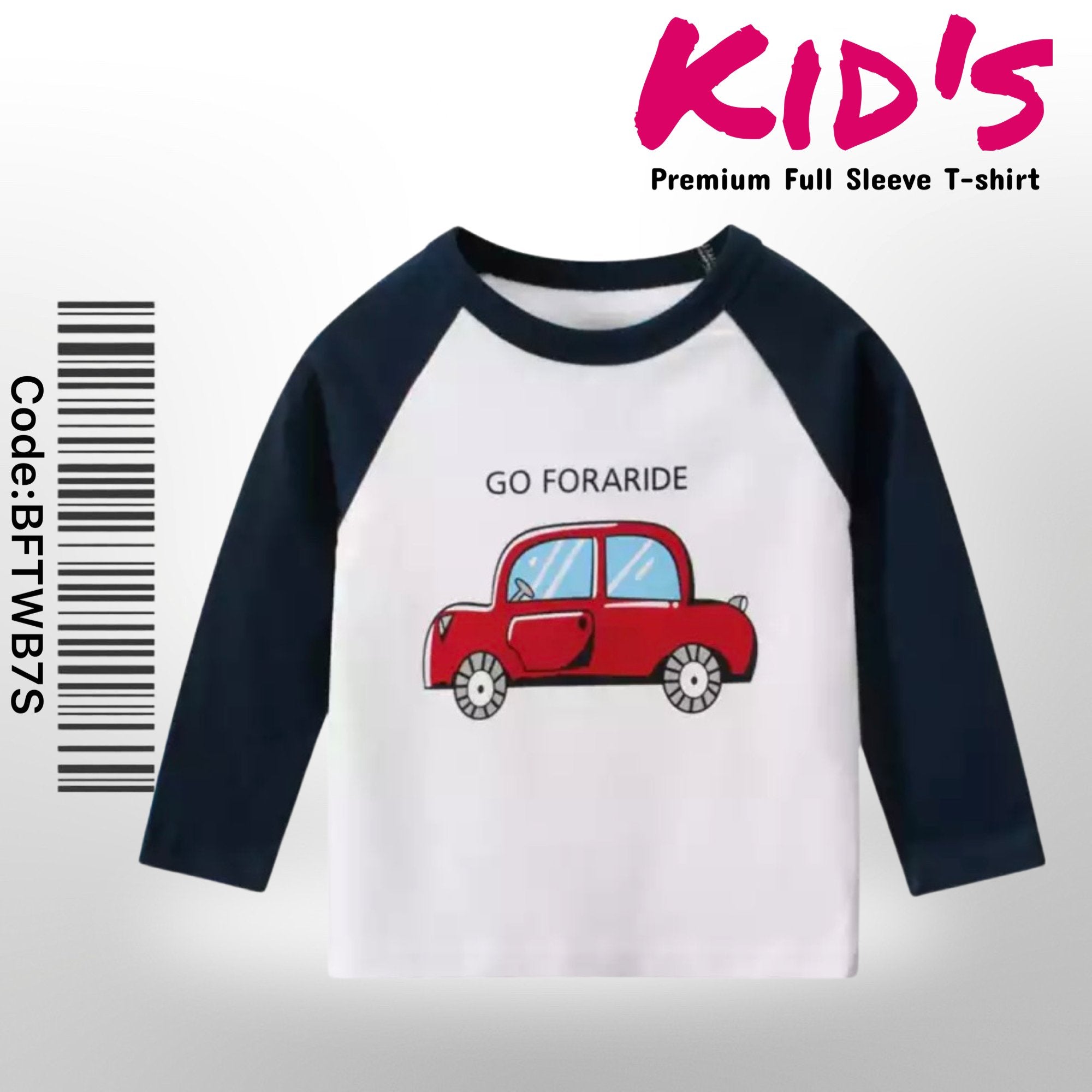 Go Foride Boys & Girls Full sleeves T-Shirt Legacy Boutiques Legacy Boutiques