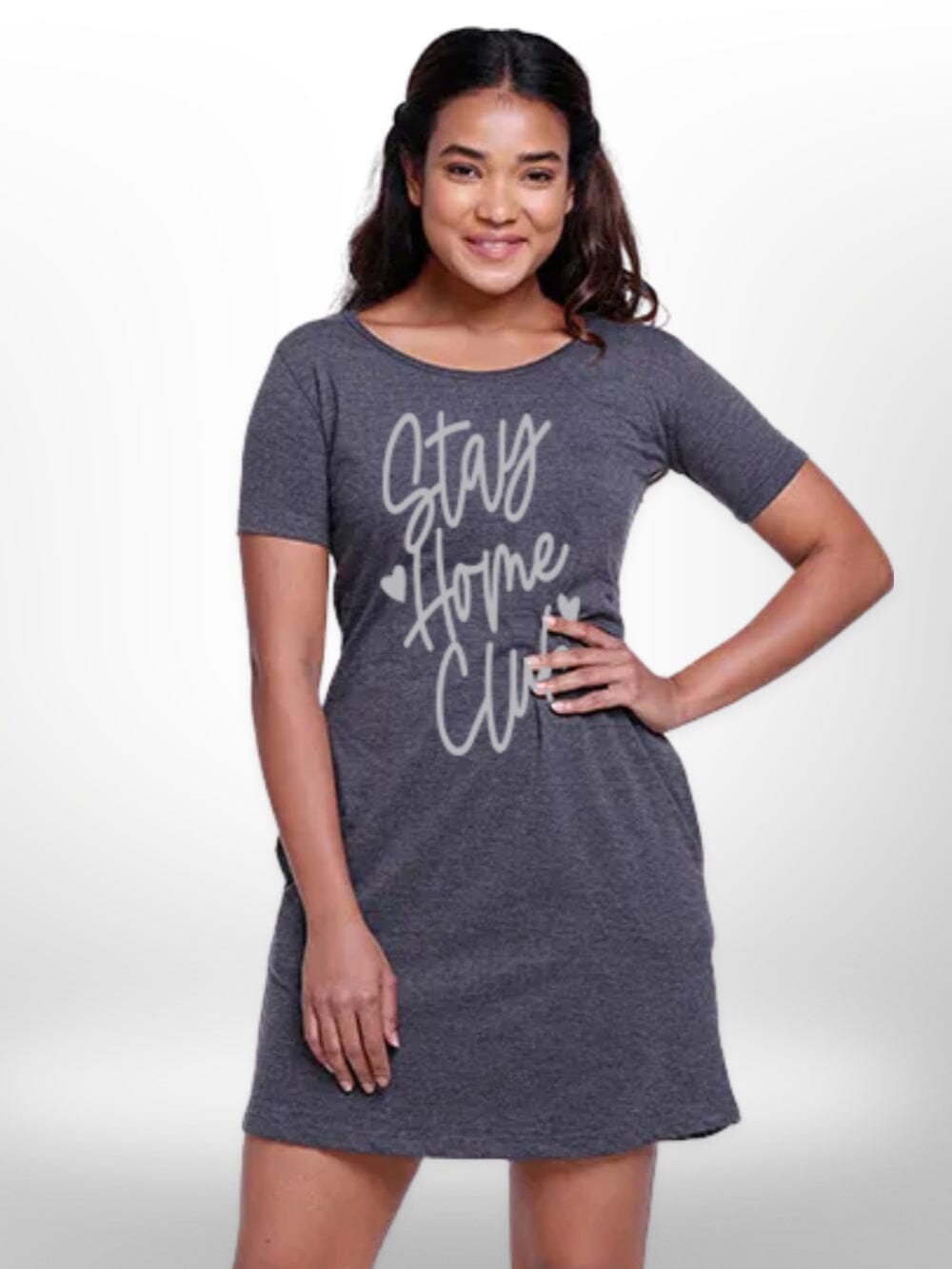 Happy Girl Fashionable Long T-shirt For Women&
