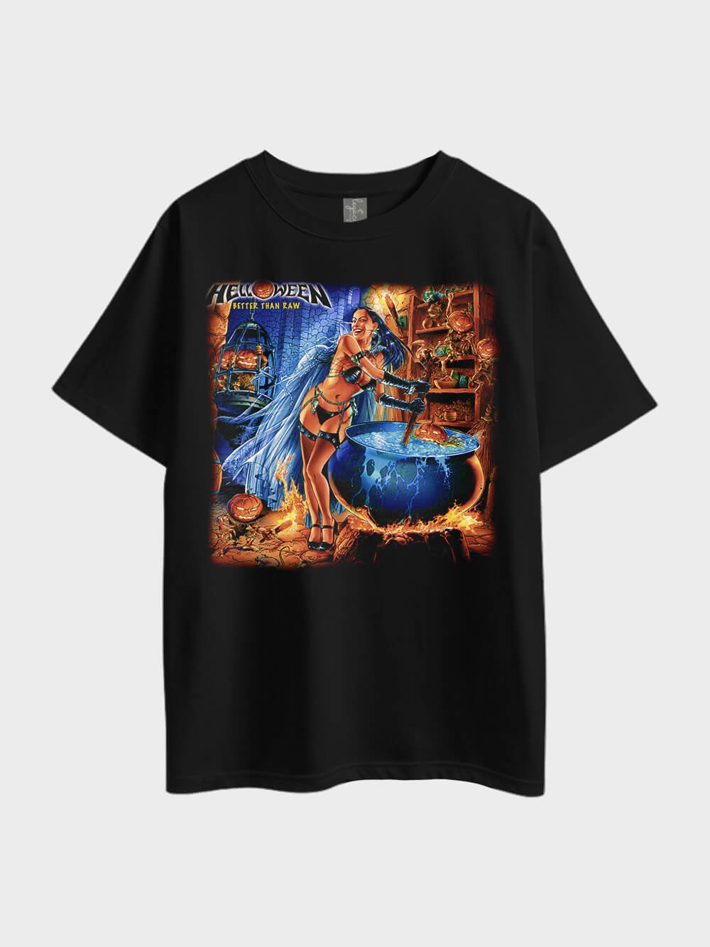 Helloween Better Than Raw Printed Oversized Mens Premium Quality In Lowest Price Tee Only At Legacy Boutiques BD Legacy Boutiques Legacy Boutiques