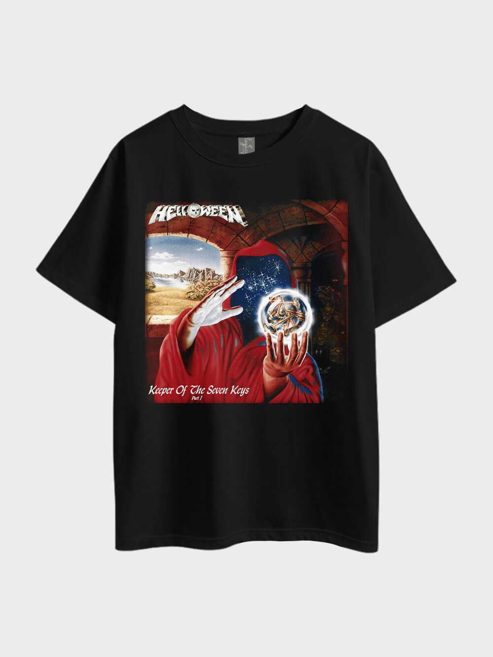 Helloween Keeper Of The Seven Keys Metal Oversized Mens Best Quality Tee Only At Legacy Boutiques BD Legacy Boutiques Legacy Boutiques