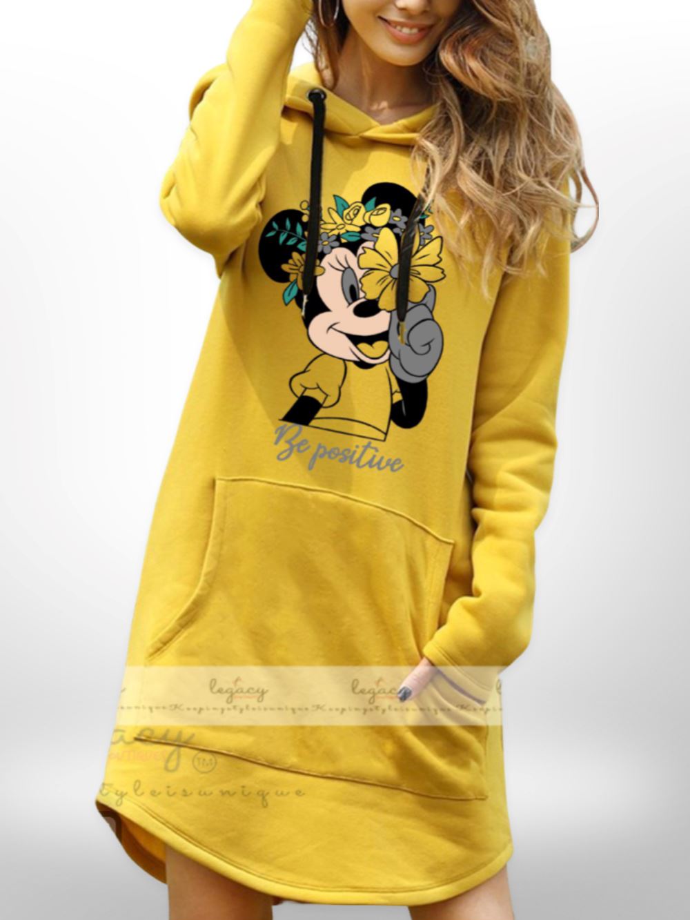 Hot Selling Hoodies For Women Ladies Sweatshirt Dress Winter Wear Long Length Legacy Boutiques Legacy Boutiques
