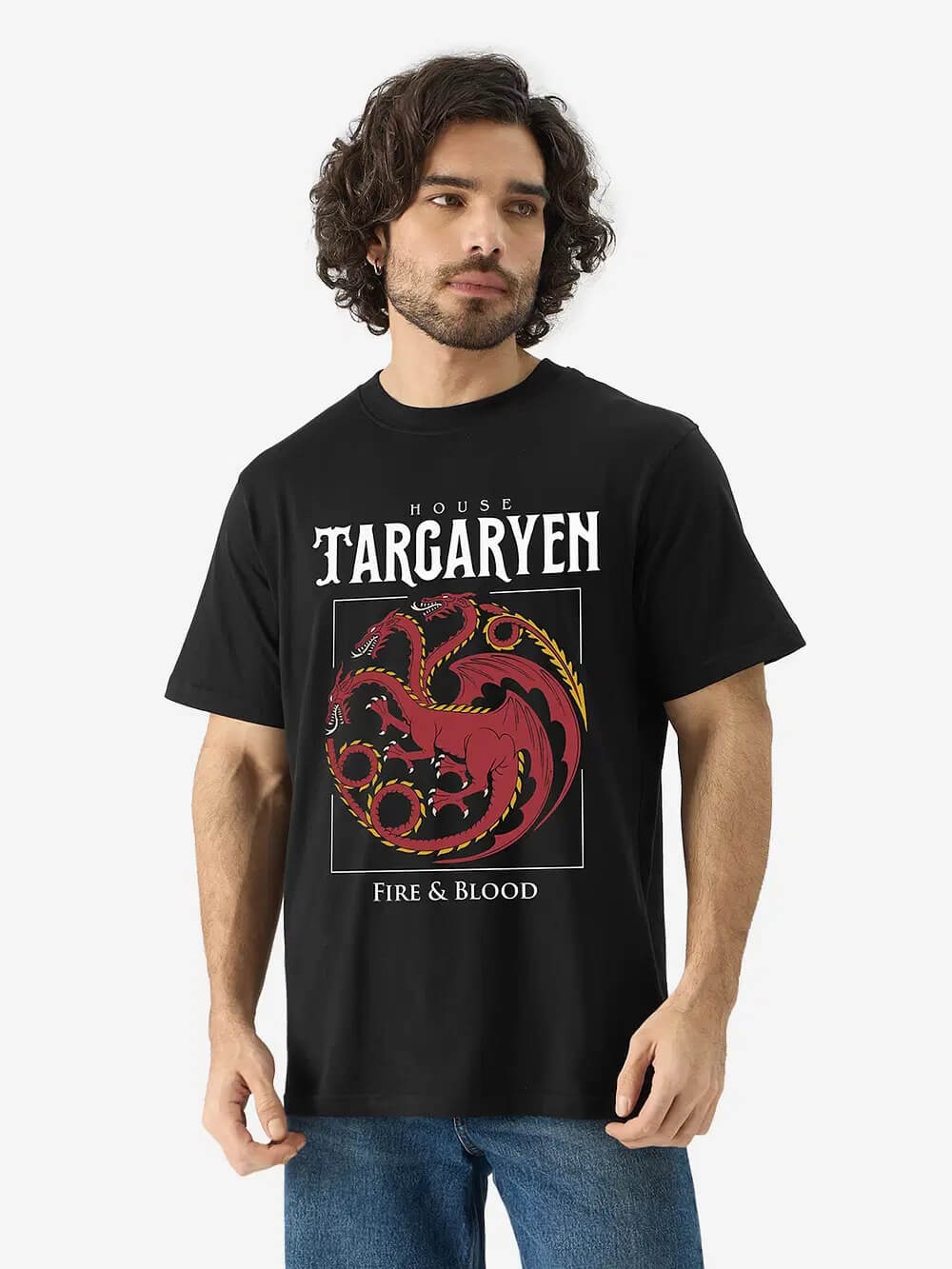 House Targaryen Game of Thrones House Print High Quality Men&