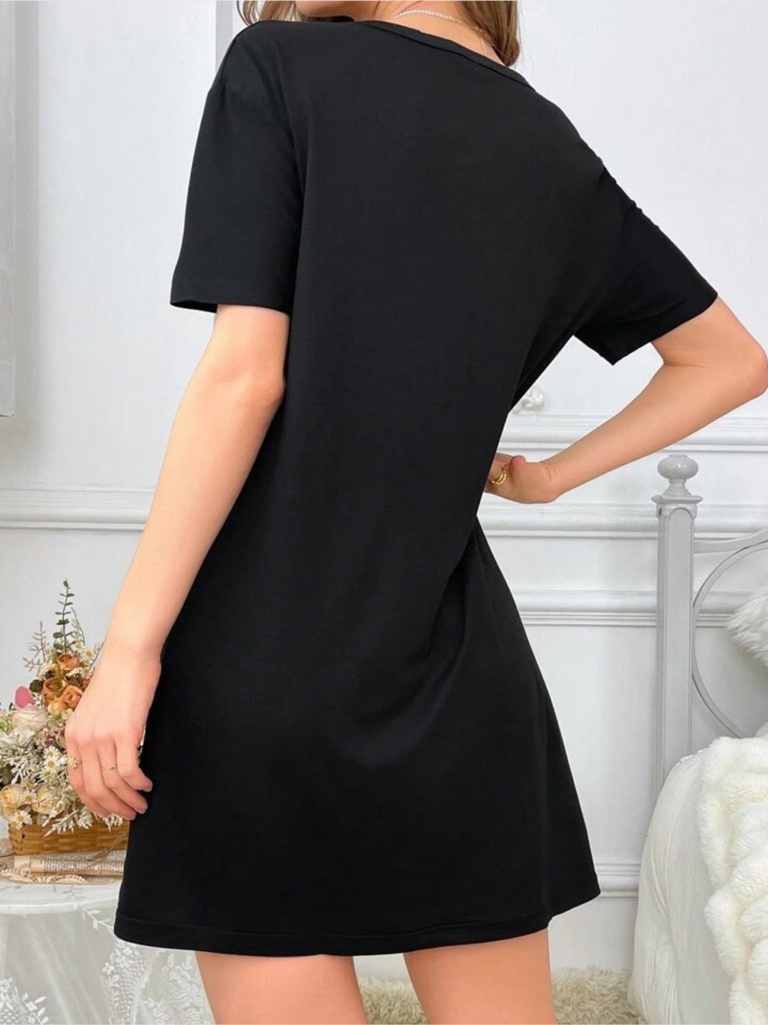 I Love My Husband Printed Comfy Long Tee Legacy Boutiques Legacy Boutiques
