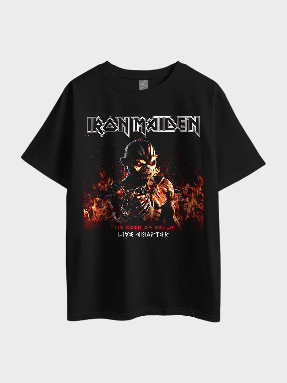Iron Maiden The Book of Souls Heavy Metal Oversized Mens Premium Quality Tee At Legacy Boutiques Bangladesh Legacy Boutiques Legacy Boutiques
