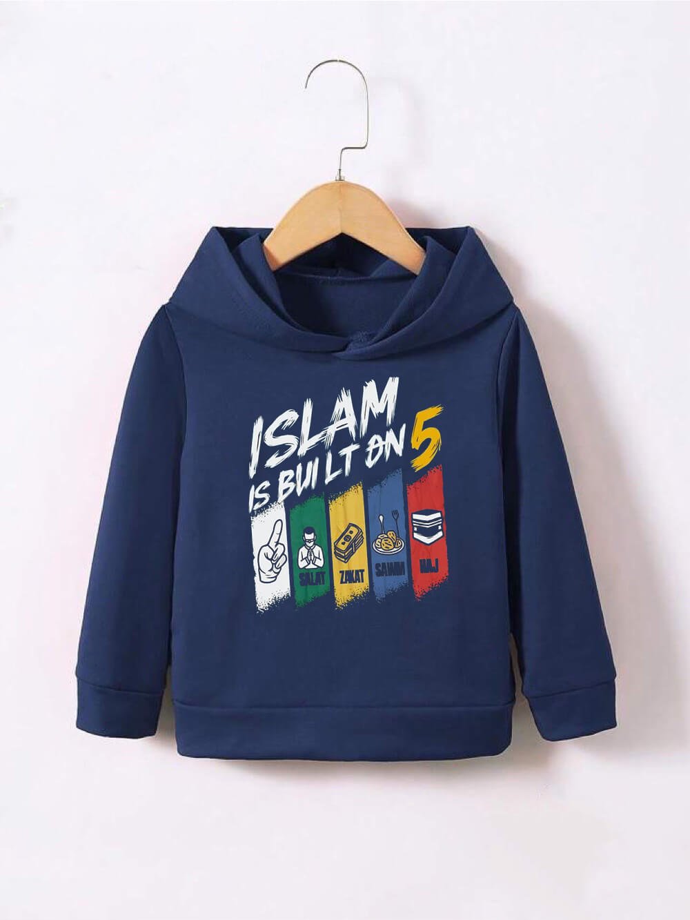 Islam Is Build On 5 Printed Casual Boys And Girls Kids Hoodie Legacy Boutiques Bangladesh Legacy Boutiques Legacy Boutiques