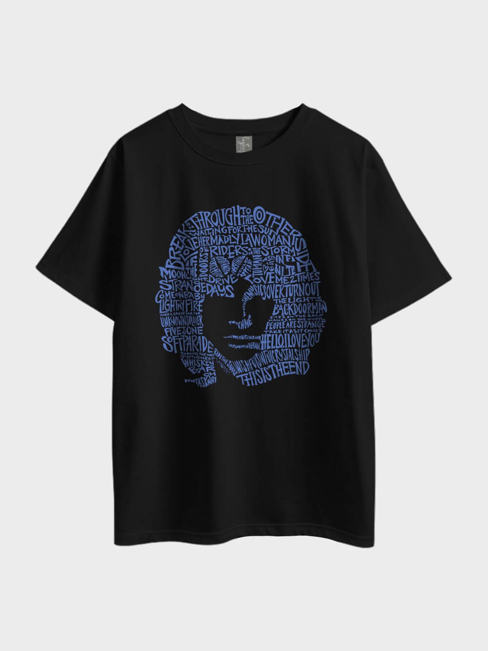 James Douglas Morrison Metal Oversized Men&