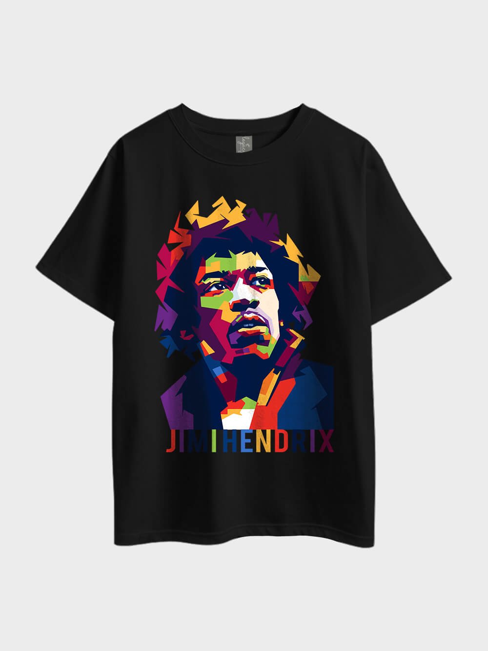 Jimi Hendrix Metal Oversized Men&