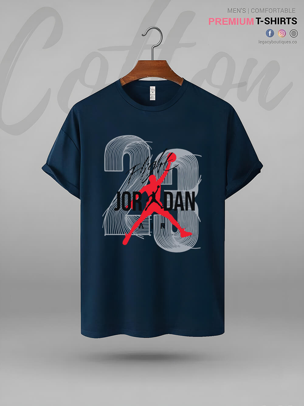 Jordan 23 Air Flight Print Men&