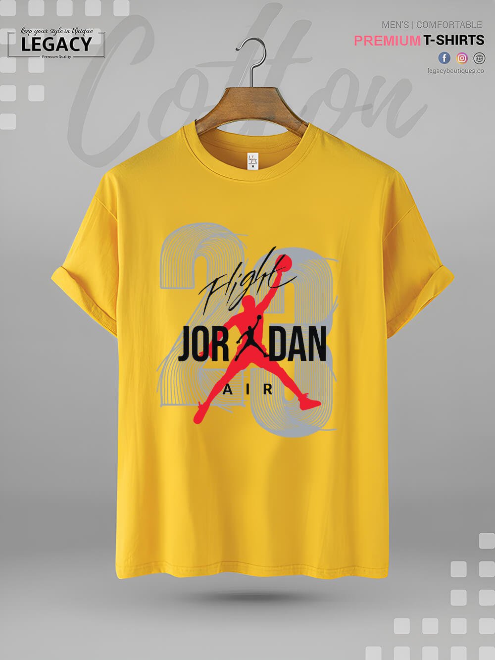 Jordan 23 Air Flight Print Men&