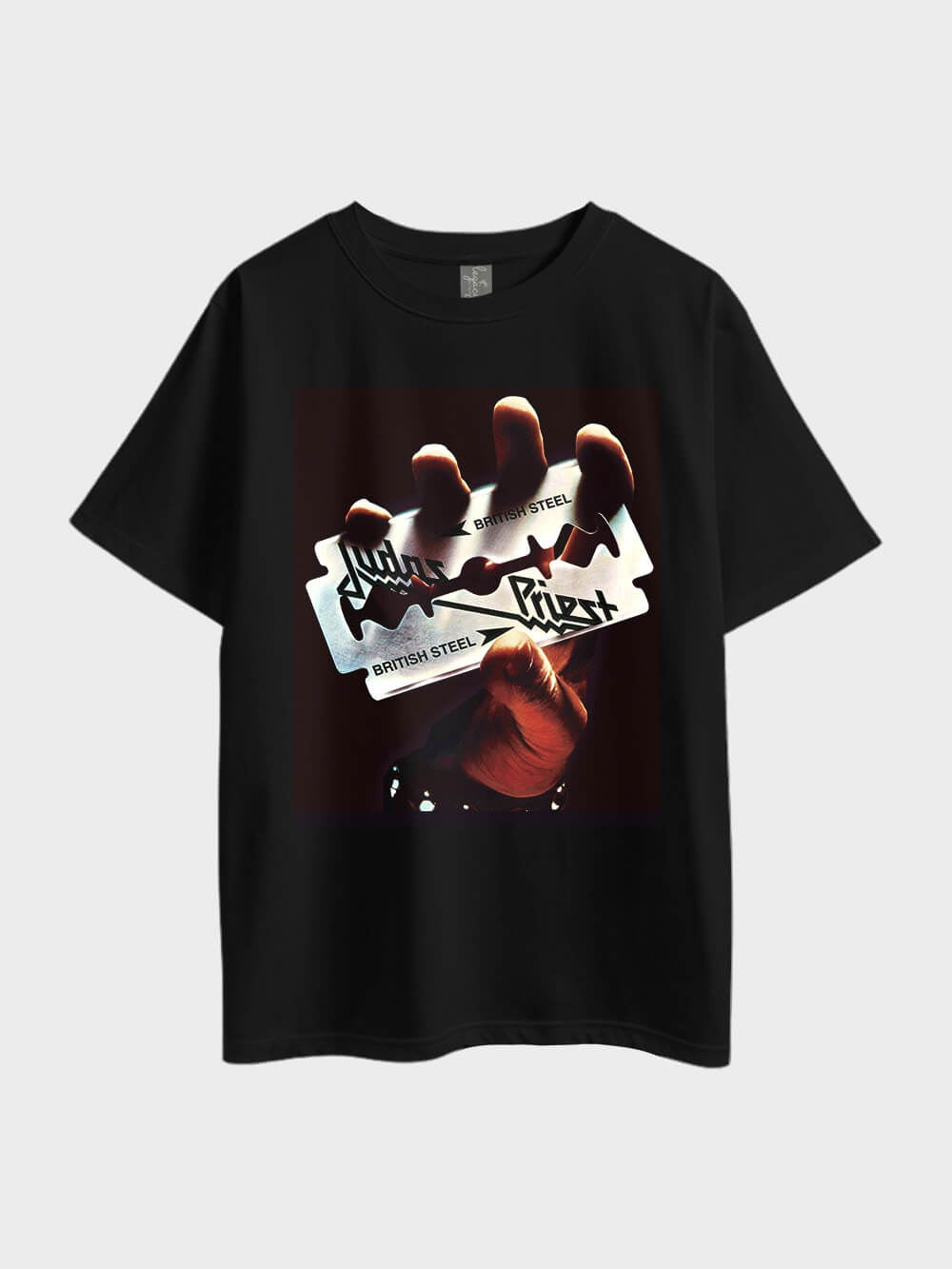 Judas Priest British Steel Metal Oversized Mens Best Quality Tee Only In BD Legacy Boutiques Legacy Boutiques