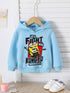Kevin The Minions Lets Fight With Kung Fu Sounds Printed Baby Boys Girls Cotton Hoodie In Dhaka Legacy Boutiques Legacy Boutiques