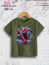 Kids Favorite Spider - Man On The Wall Print 1 To 11 Year Kids Boys Summer Time T-Shirt In Lowest Price Only In bd Legacy Boutiques Legacy Boutiques
