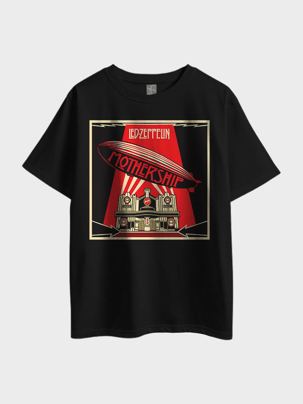 Led Zeppelin Mothership Metal Oversized Mens High Quality In Cheap Price Tee Only At Legacy Boutiques Dhaka Legacy Boutiques Legacy Boutiques