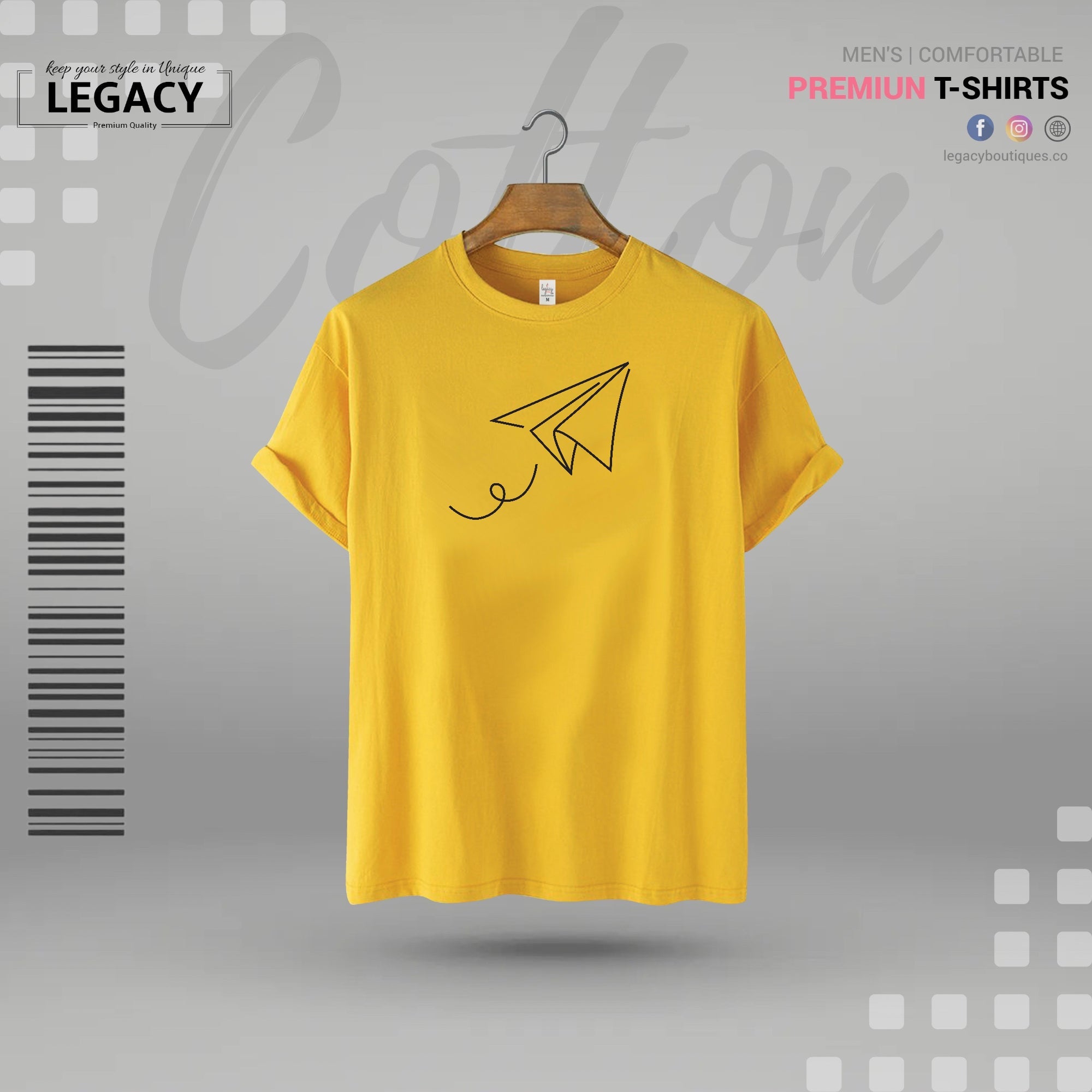 Legacy Boutiques Rubber Printed Mens Designer Edition T Shirt | Bangladesh Legacy Boutiques Legacy Boutiques
