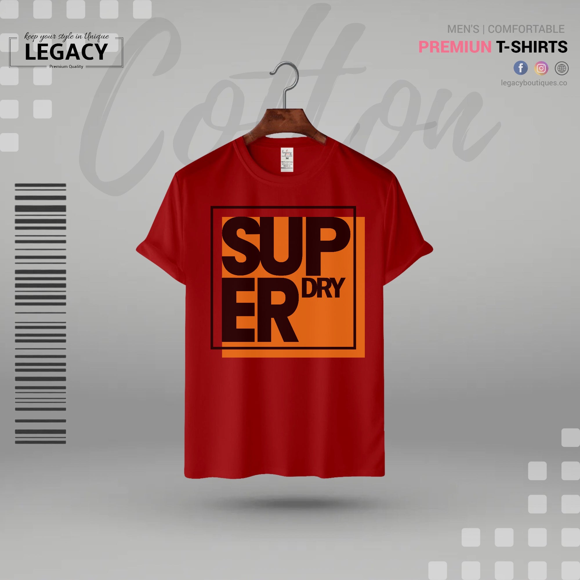 Legacy Men Premium Super Designer Edition T Shirt Legacy Boutiques Legacy Boutiques