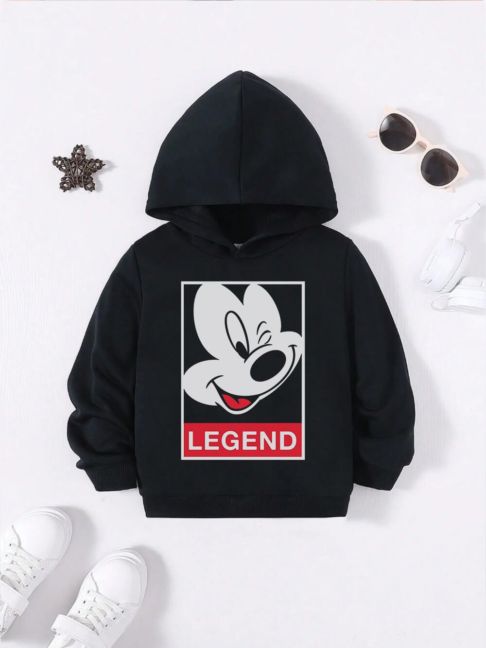 Legend Mickey Mouse Face Printed Kids Girl Boy Cotton Hoodie In Bangladesh Legacy Boutiques Legacy Boutiques