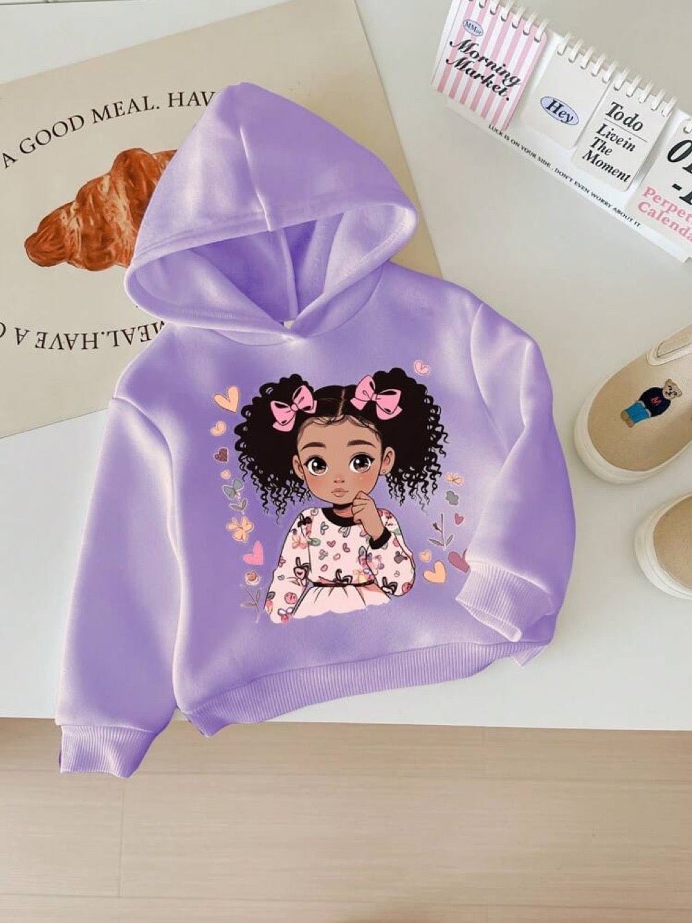 Little Girl Printed Kids Girls & Boys Hoodie Legacy Boutiques Legacy Boutiques