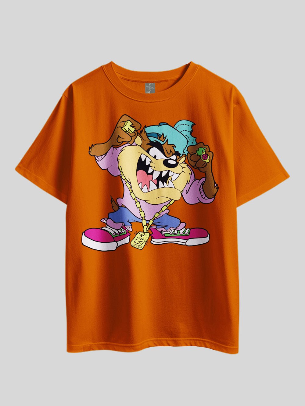 "LOONEY TUNES: TASMANIAN DEVIL (Taz Gangstar)" Printed Drop Shoulder T-shirt Legacy Boutiques Dhaka Legacy Boutiques Legacy Boutiques