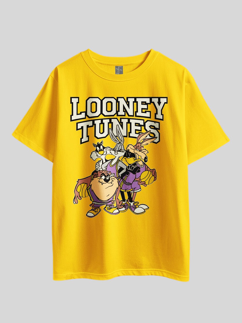 "LOONEY TUNES: THE SQUAD" Graphic Printed Drop Shoulder T-shirt Legacy Boutiques Bangladesh Legacy Boutiques Legacy Boutiques