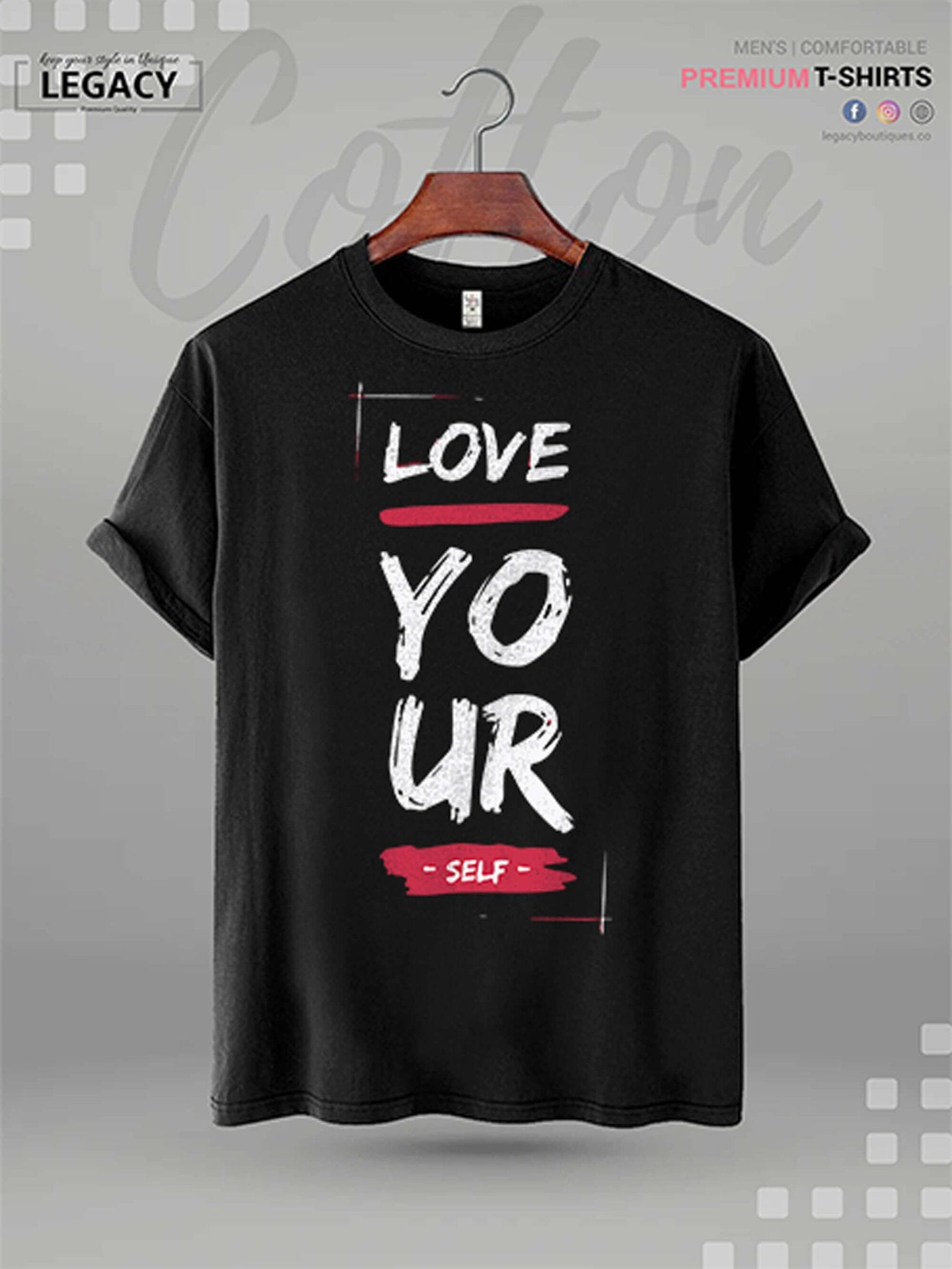 Love Your Self Printed Men&