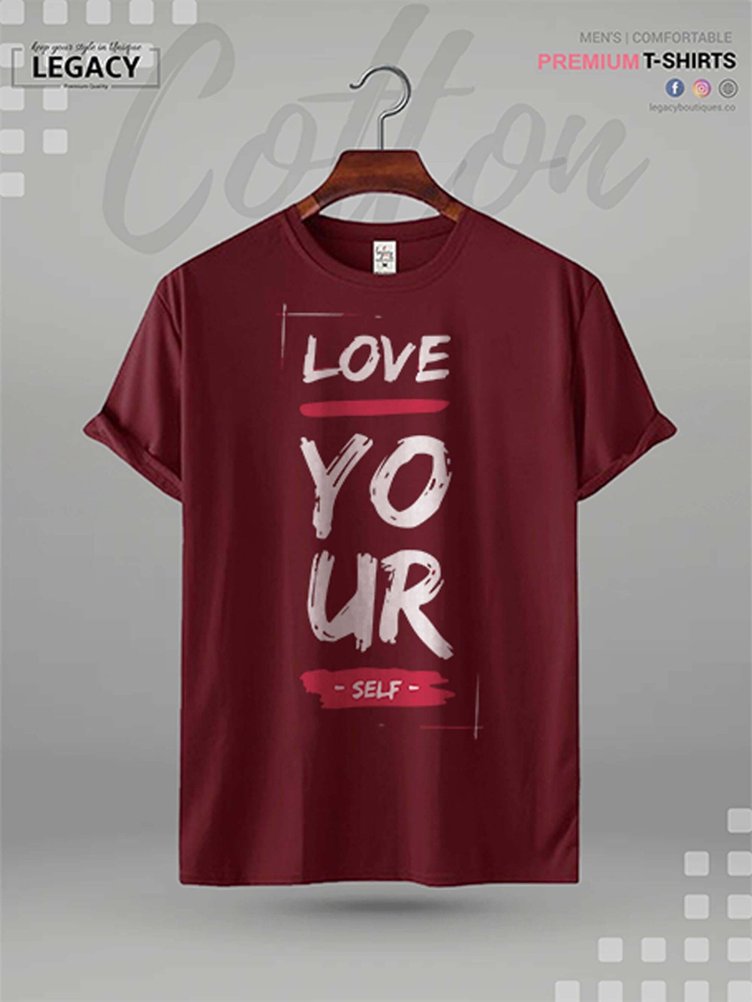 Love Your Self Printed Men&