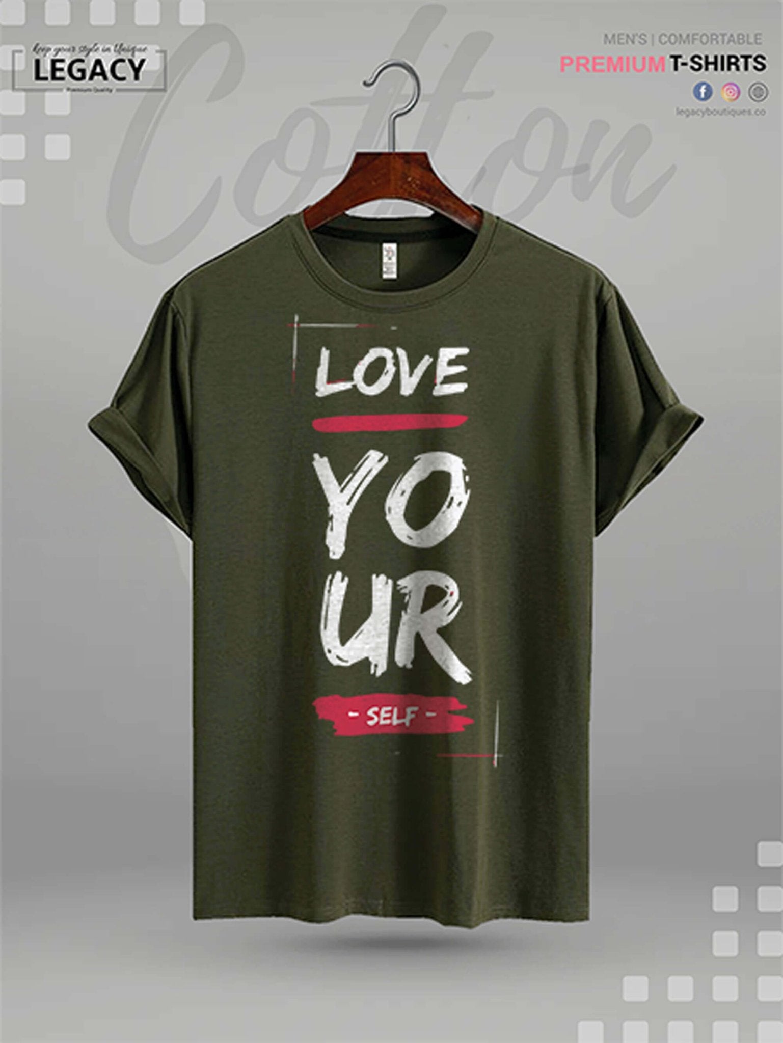 Love Your Self Printed Men&