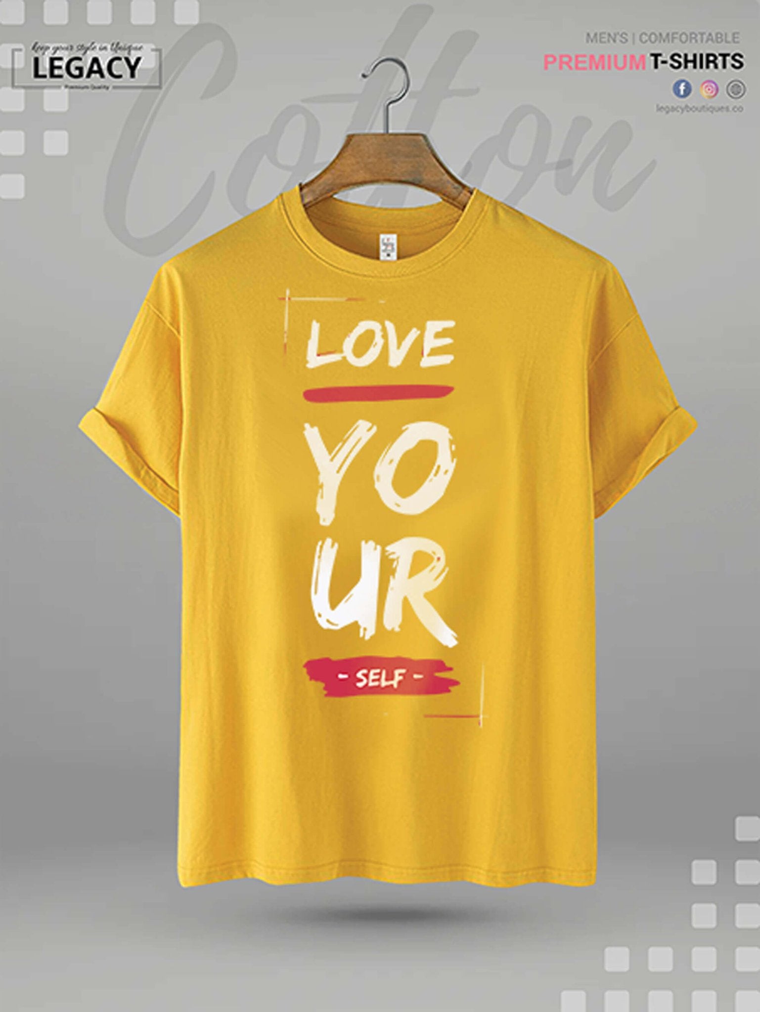 Love Your Self Printed Men&