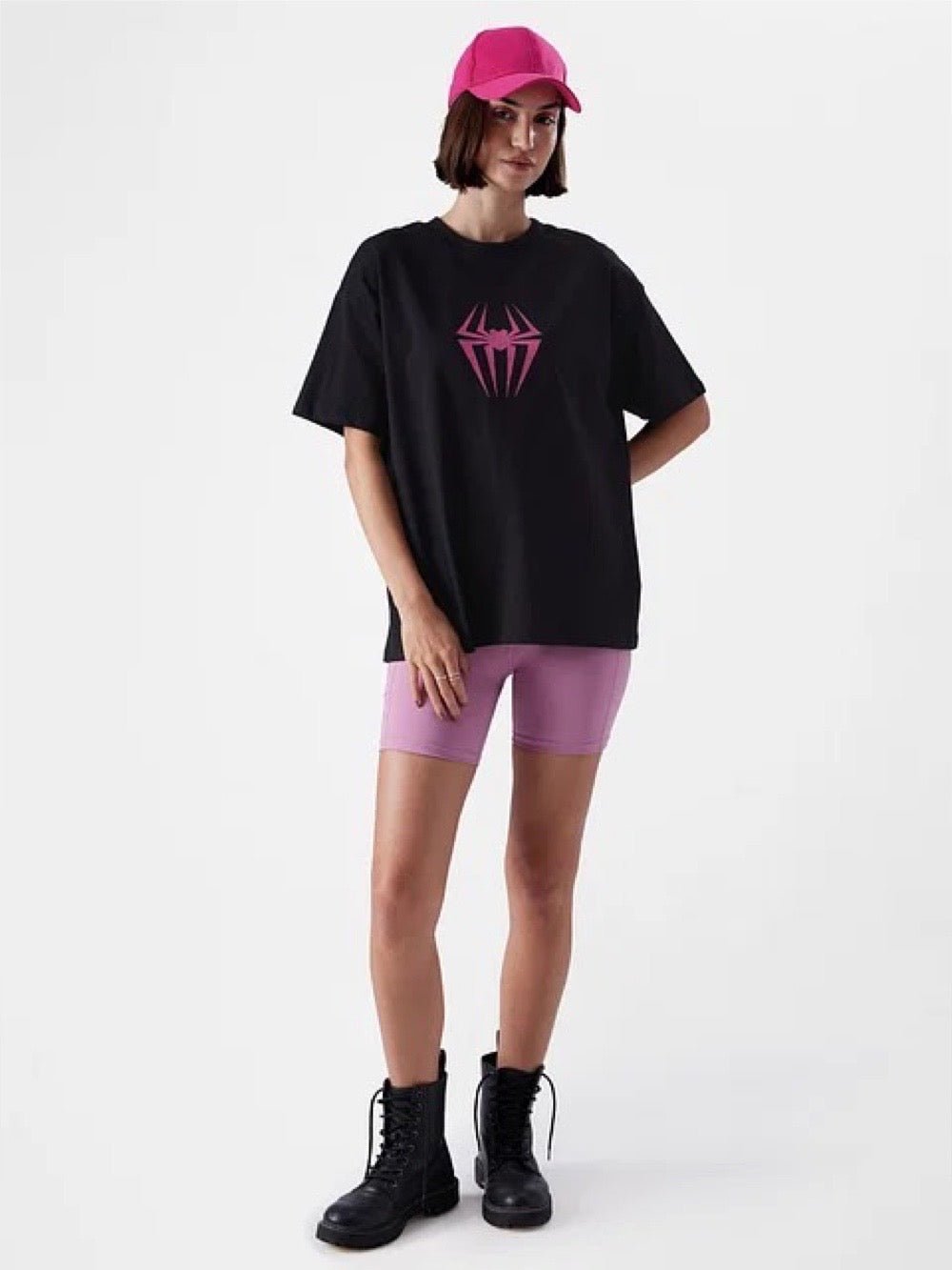 Lowest Price Spider Women Gwen Stacy Printed Premium Quality Womens Drop Shoulder T shirt Legacy Boutiques Dhaka Legacy Boutiques Legacy Boutiques