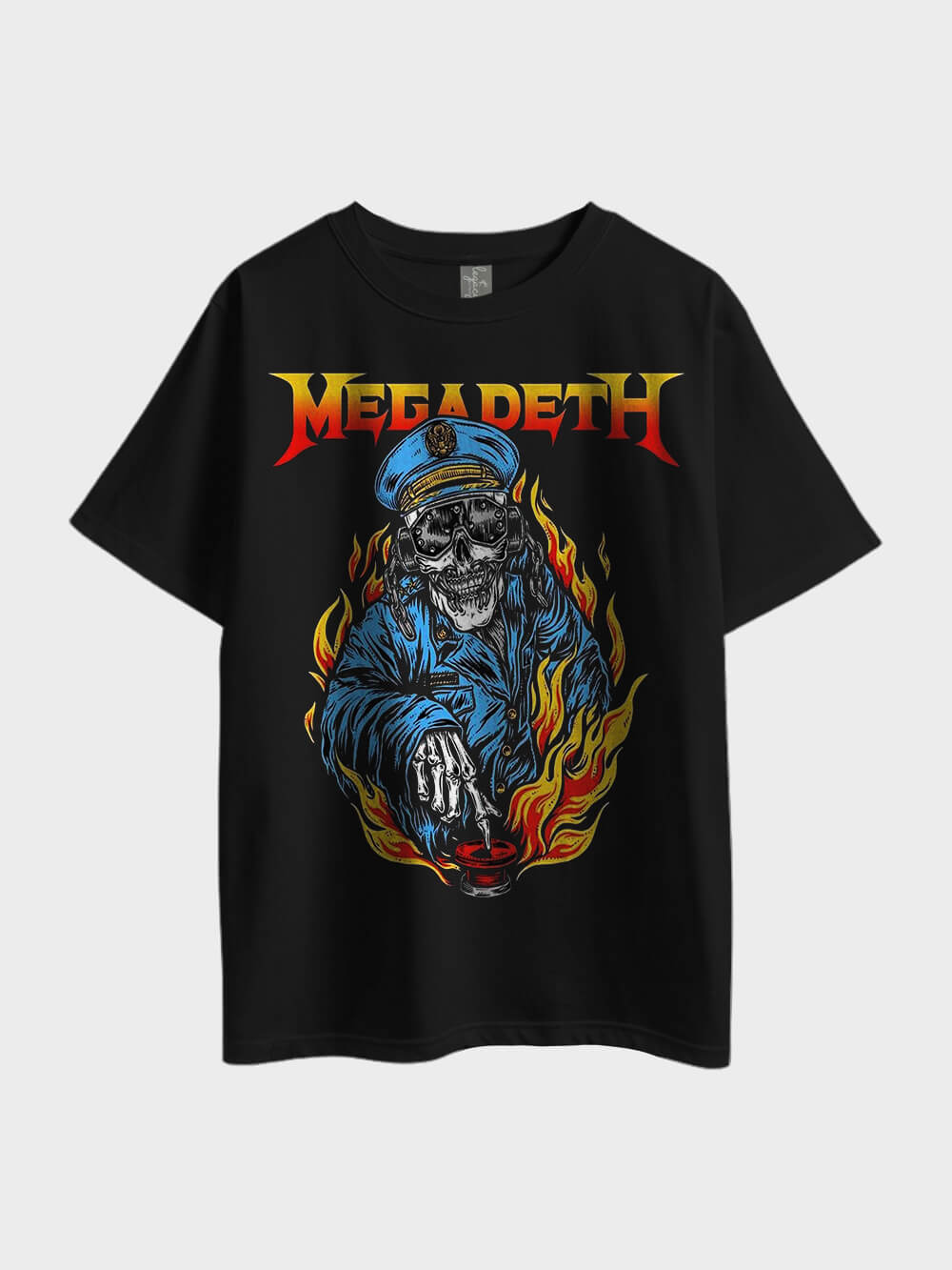 Megadeth Rock Metal Oversized Mens Premium Quality In Lowest Price Tee Only At Legacy Boutiques BD Legacy Boutiques Legacy Boutiques