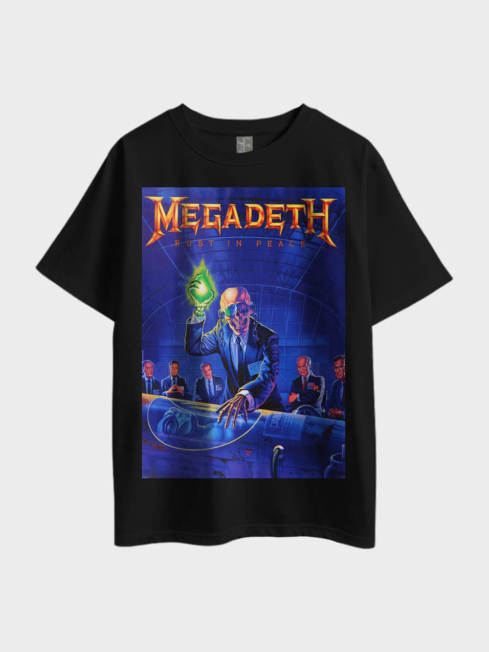 Megadeth Rust in Peace Printed Metal Oversized Mens Tee In Lowest Price At Legacy Boutiques Dhaka Legacy Boutiques Legacy Boutiques