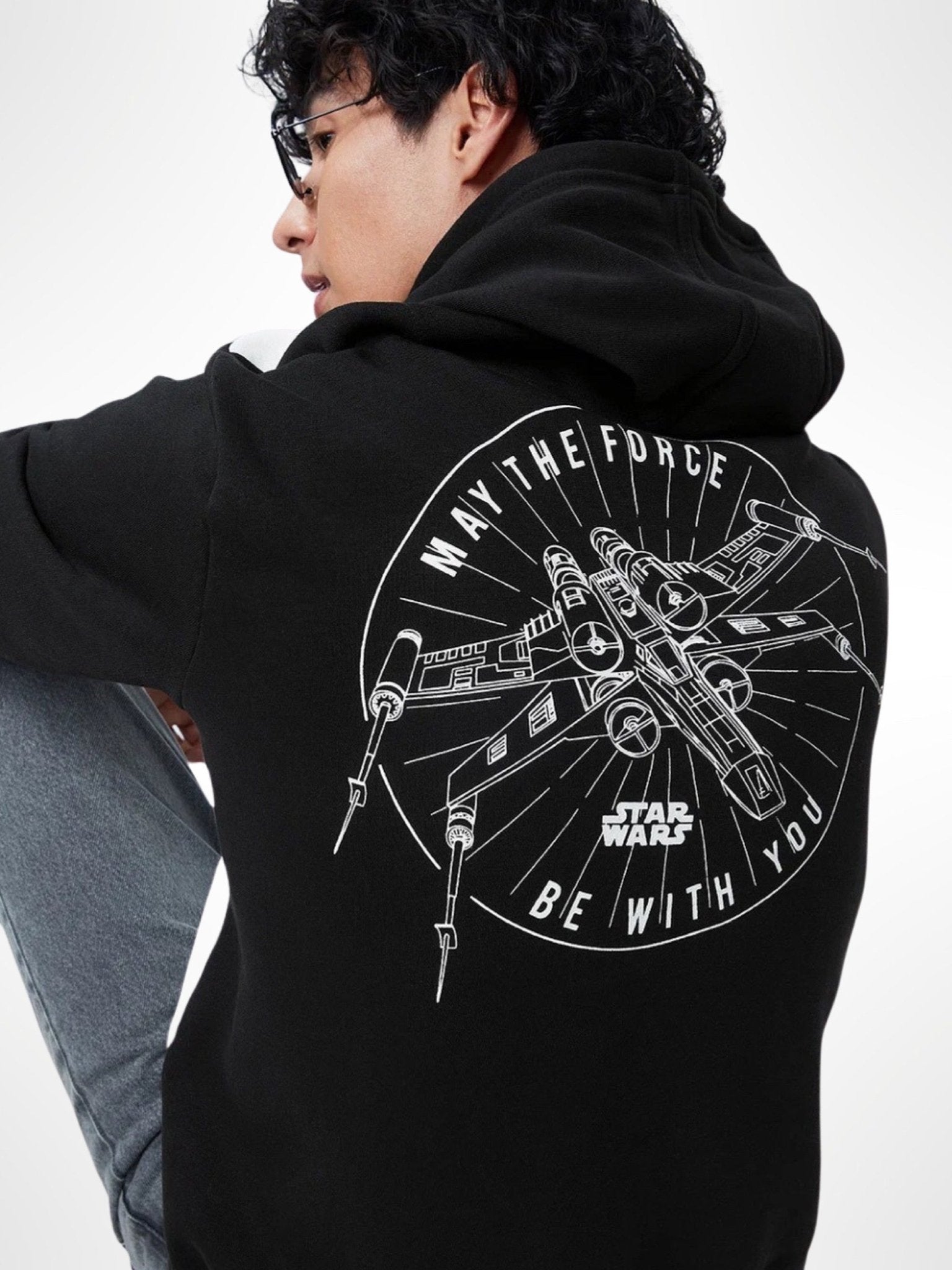 Men Printed Cotton Hooded Sweatshirt Legacy Boutiques Legacy Boutiques