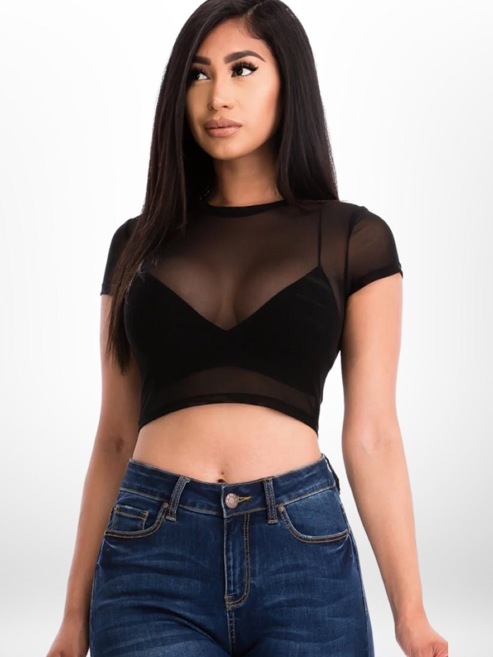Mesh Crop Top | Legacy Boutiques Legacy Boutiques Legacy Boutiques