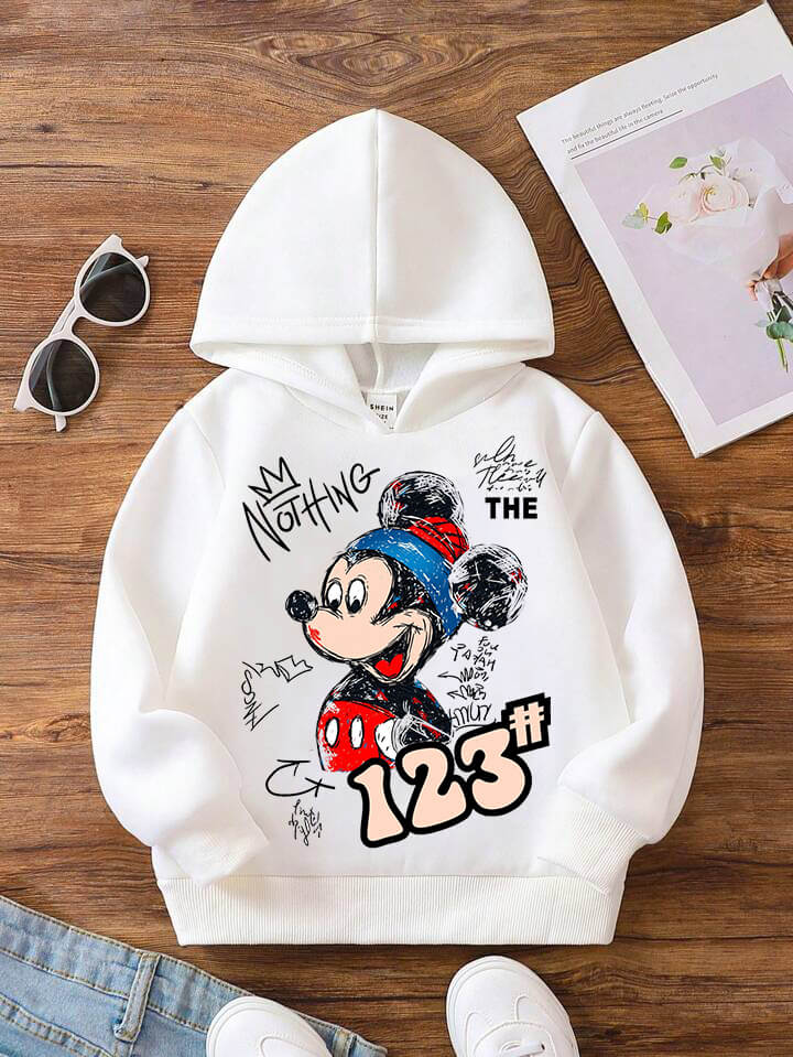 Mini Mickey Printed Kids Casual Cotton Hoodie In Dhaka Legacy Boutiques Legacy Boutiques