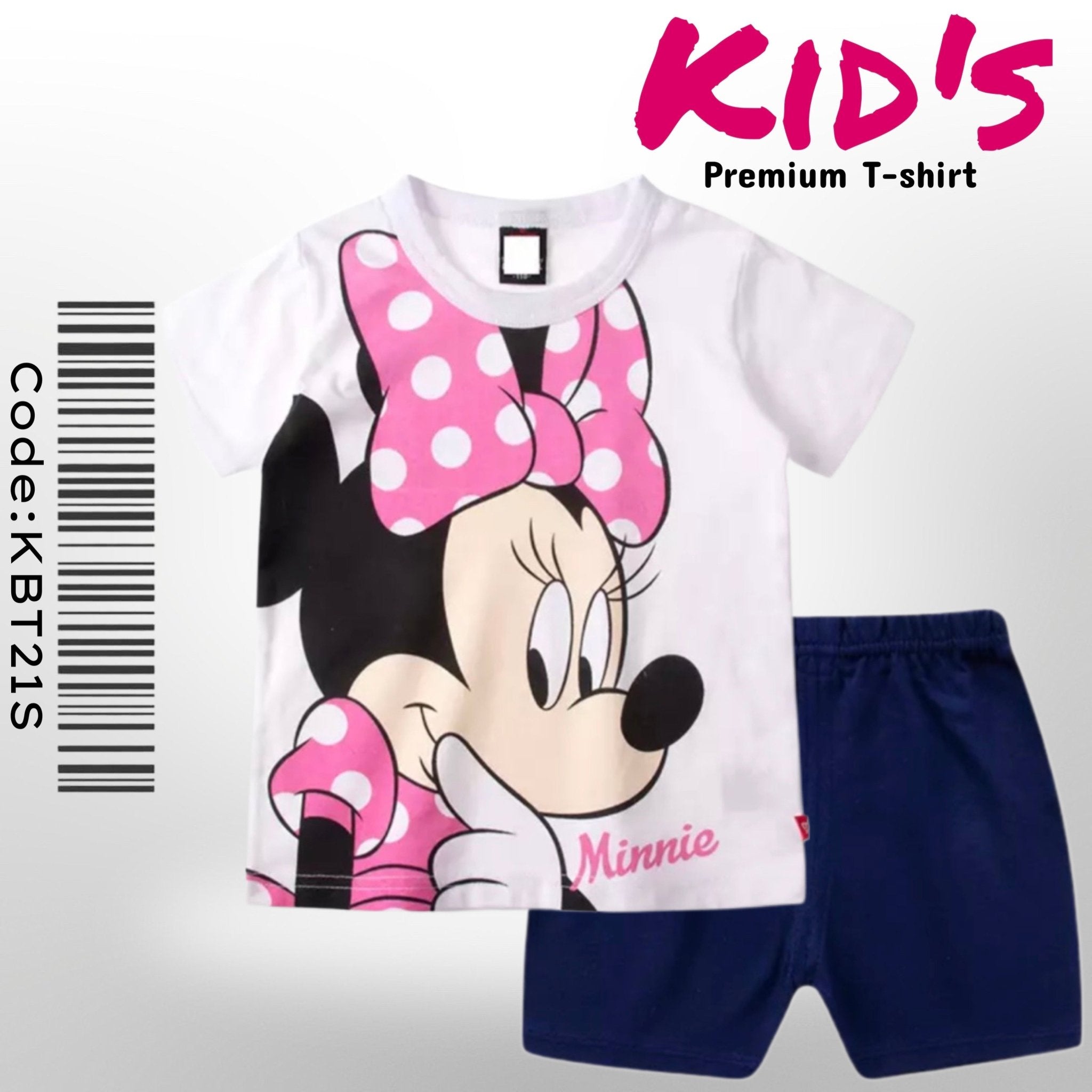 Minnie Mouse Baby Girls Comfortable T-shirt Legacy Boutiques Legacy Boutiques