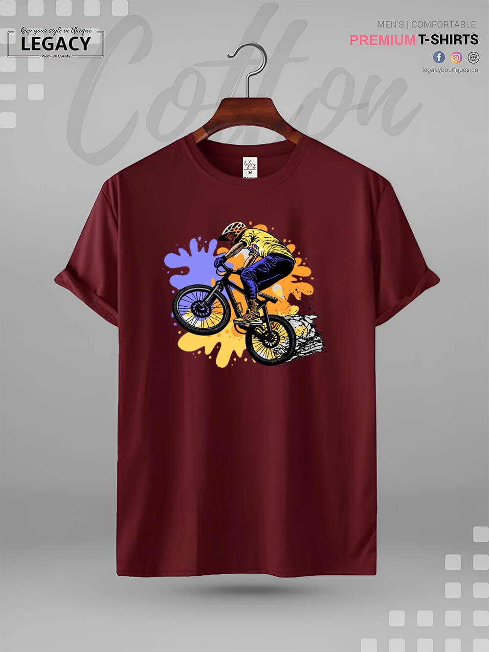 Mountain Bike Printed High Quality Men&