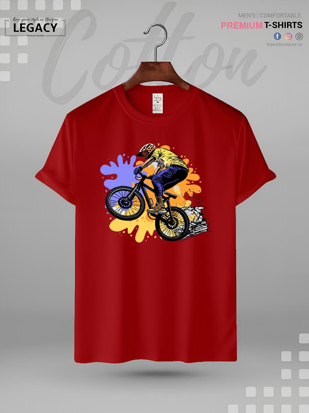 Mountain Bike Printed High Quality Men&