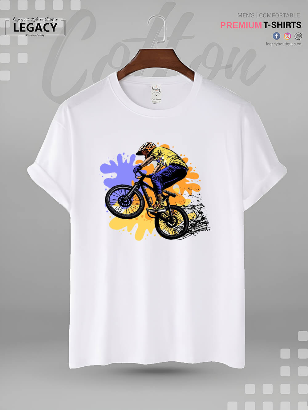 Mountain Bike Printed High Quality Men&