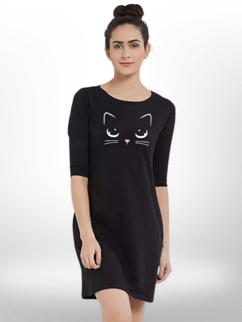 MYSTERY CAT PRINTED WOMEN&
