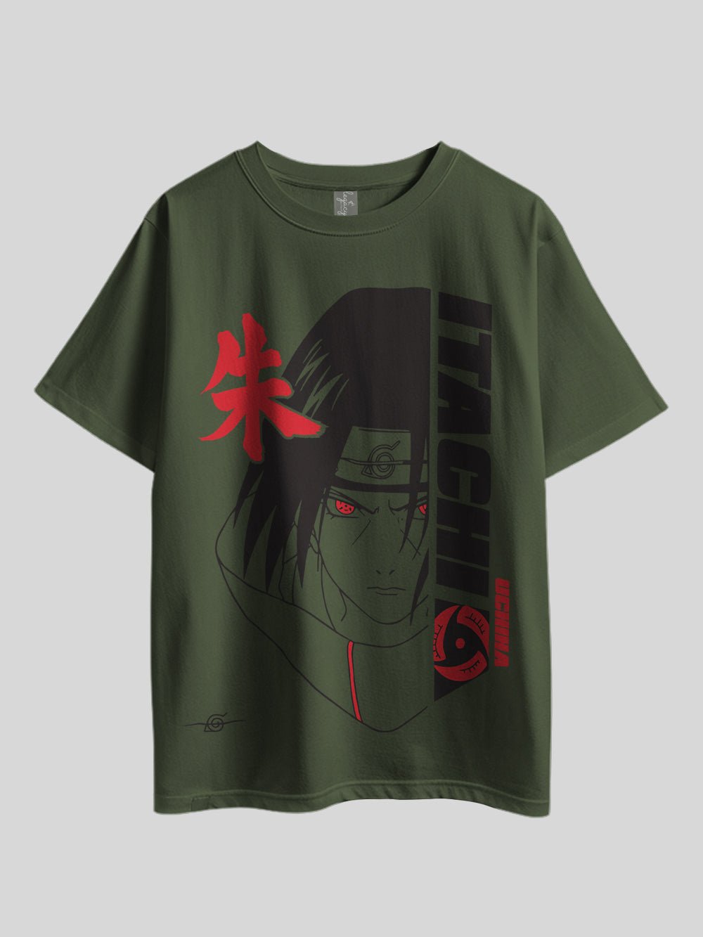 "NARUTO: ITACHI UCHIHA" Graphic Printed Drop Shoulder T-shirt Legacy Boutiques Dhaka Legacy Boutiques Legacy Boutiques