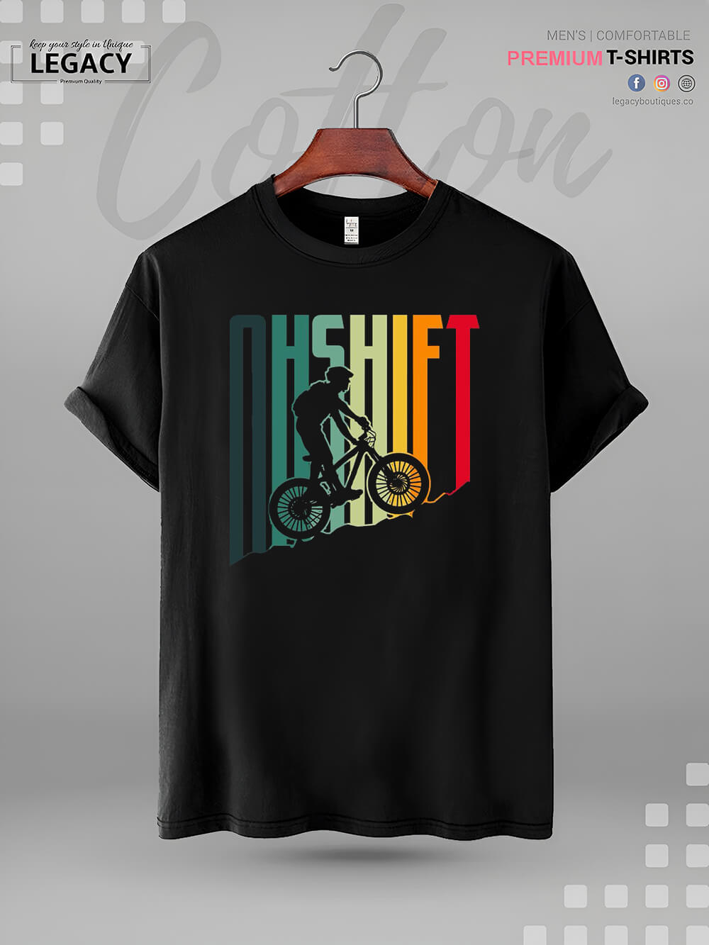 Oh Shift Mountain Biking Bicycle Bike Rider High Quality Men&