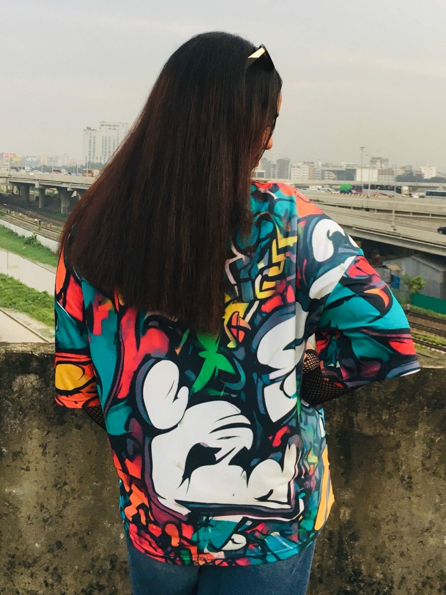 Oversized Picture Printed Tee Legacy Boutiques Legacy Boutiques