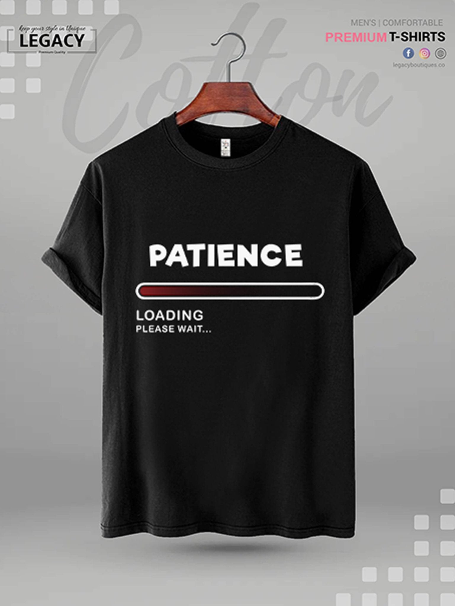 Patience Loading Print Men&