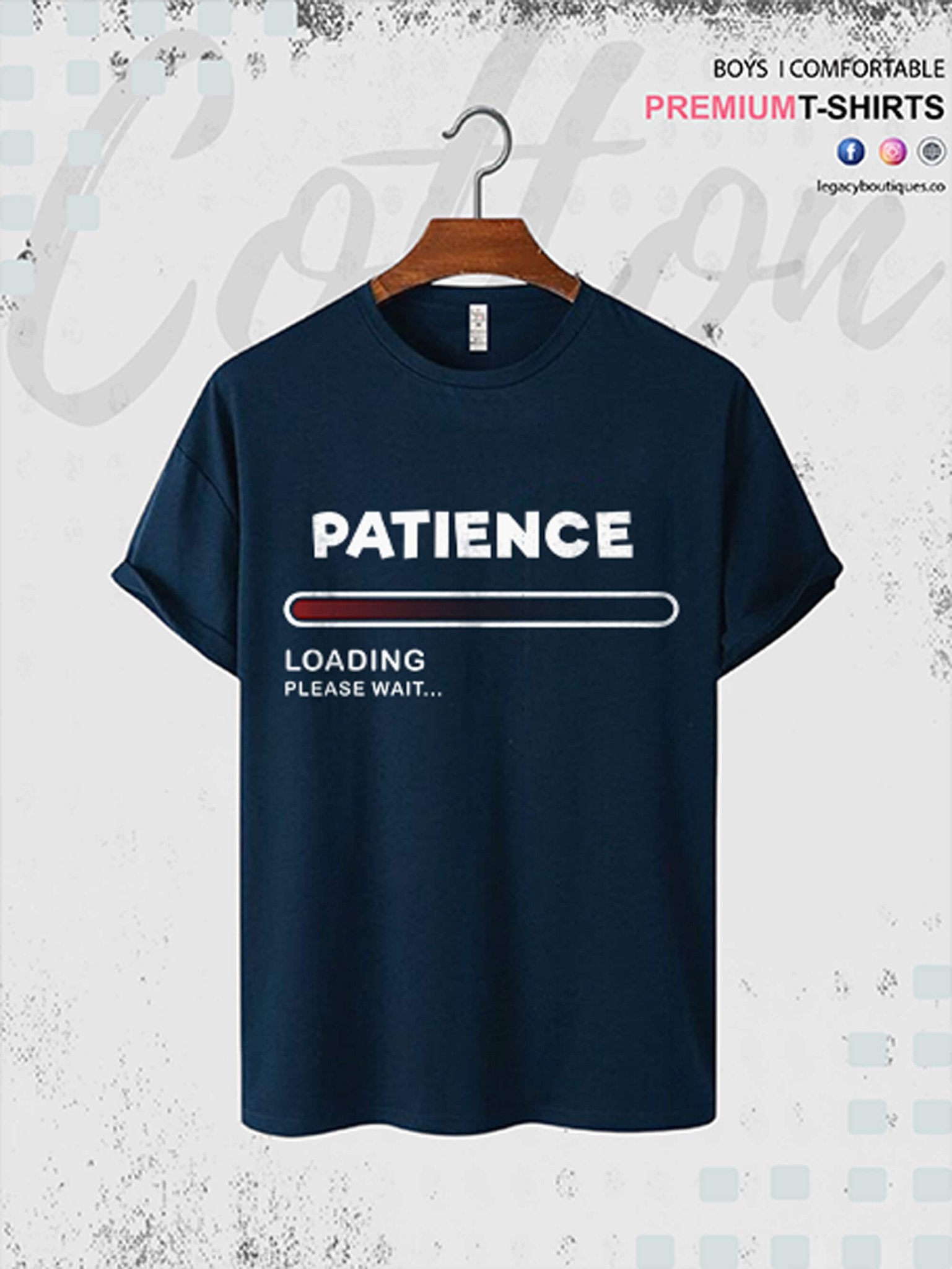 Patience Loading Print Men&