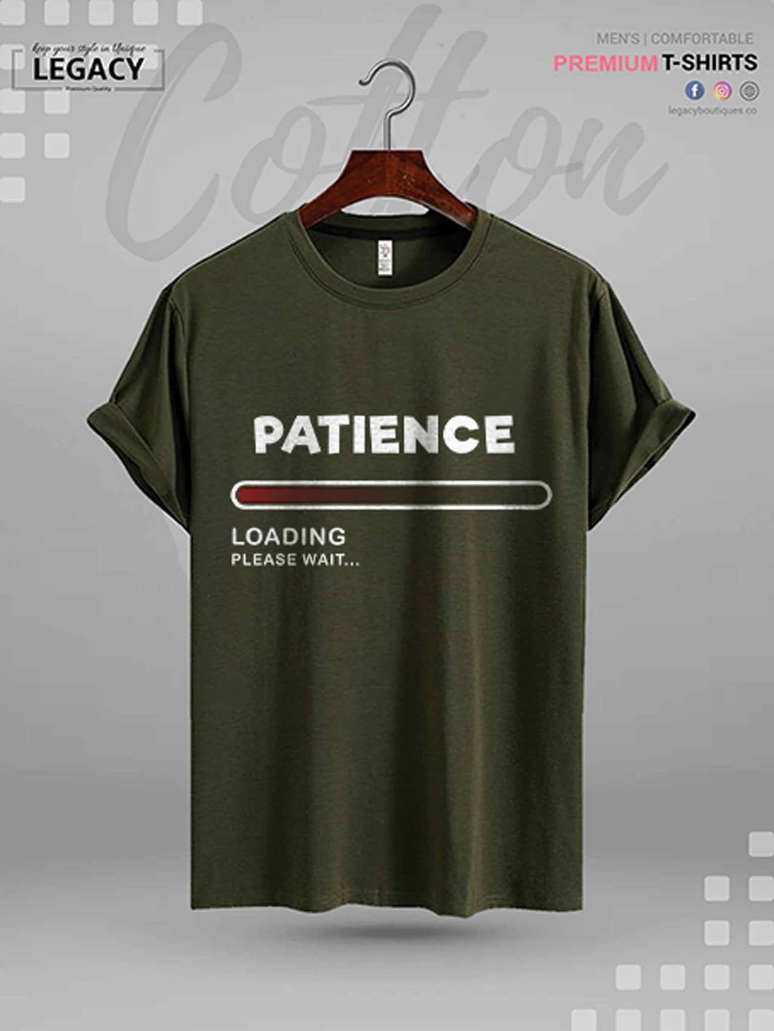 Patience Loading Print Men&