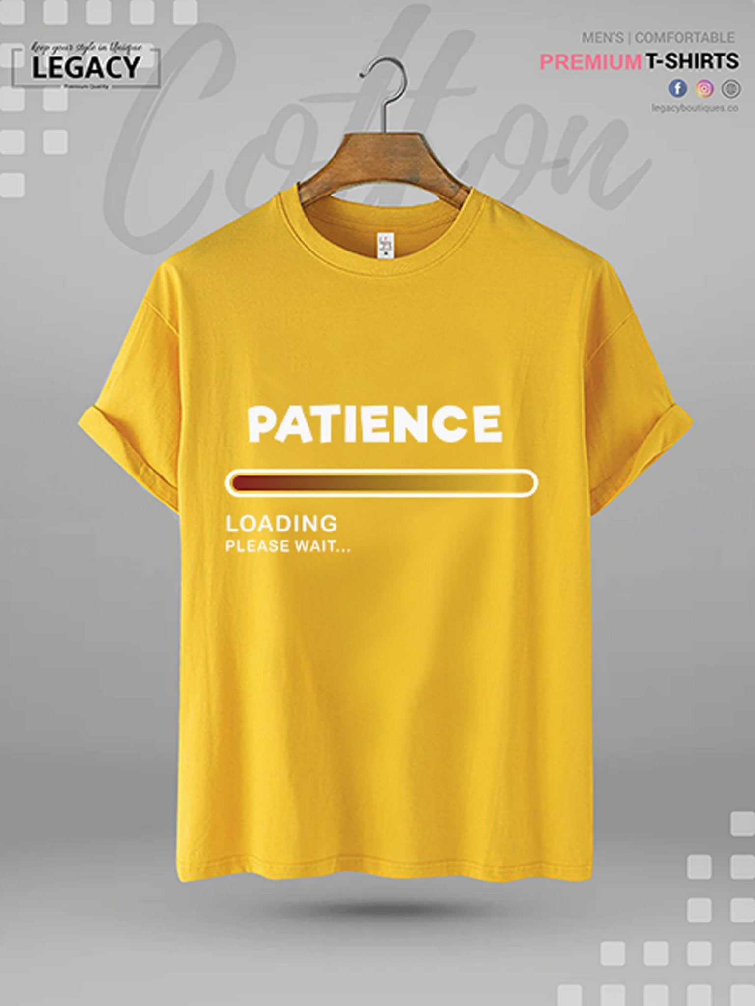 Patience Loading Print Men&