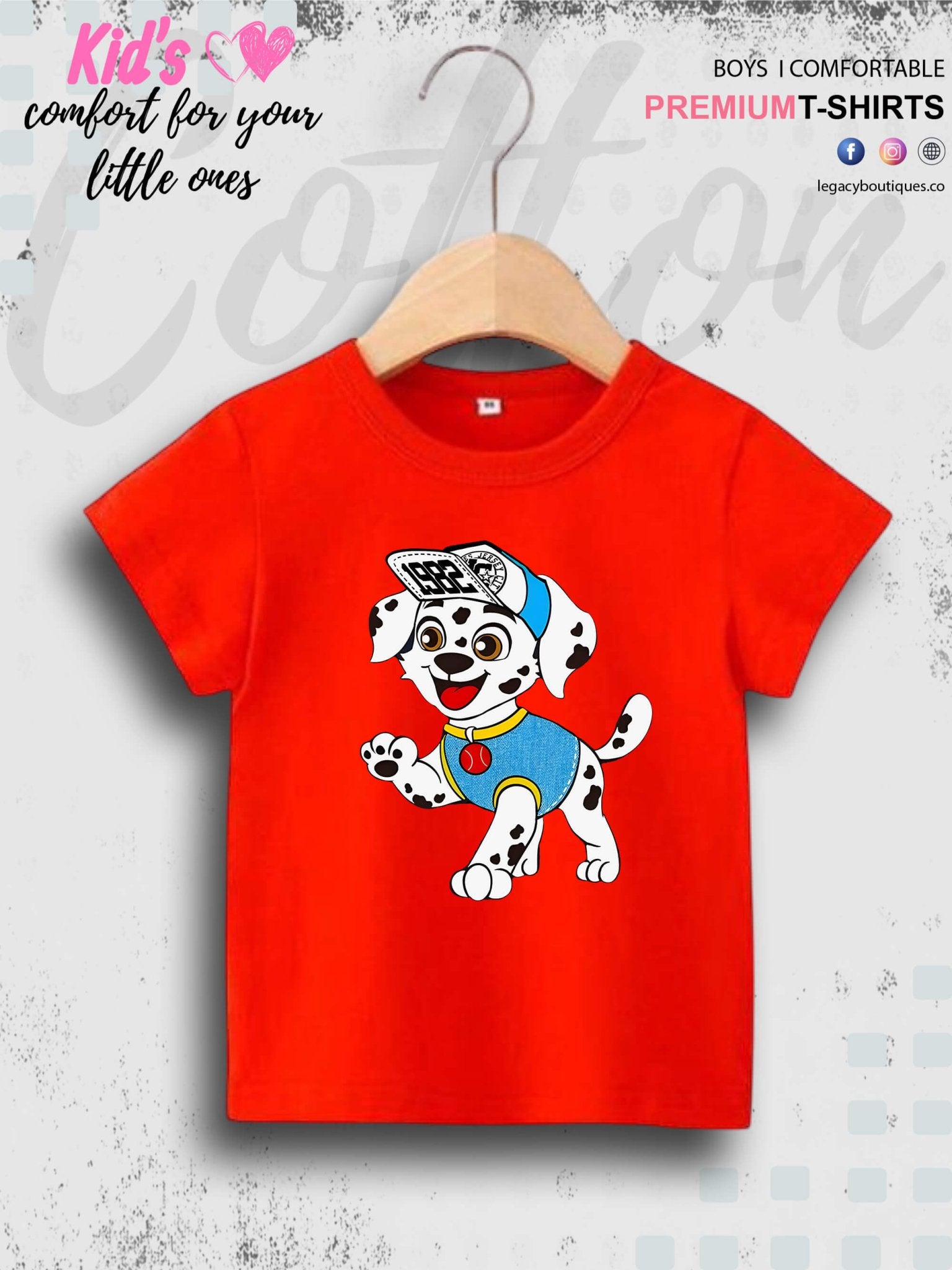 Paw Patrol Print Kids Boys Tee In Cheapest Price Only In BD Legacy Boutiques Legacy Boutiques