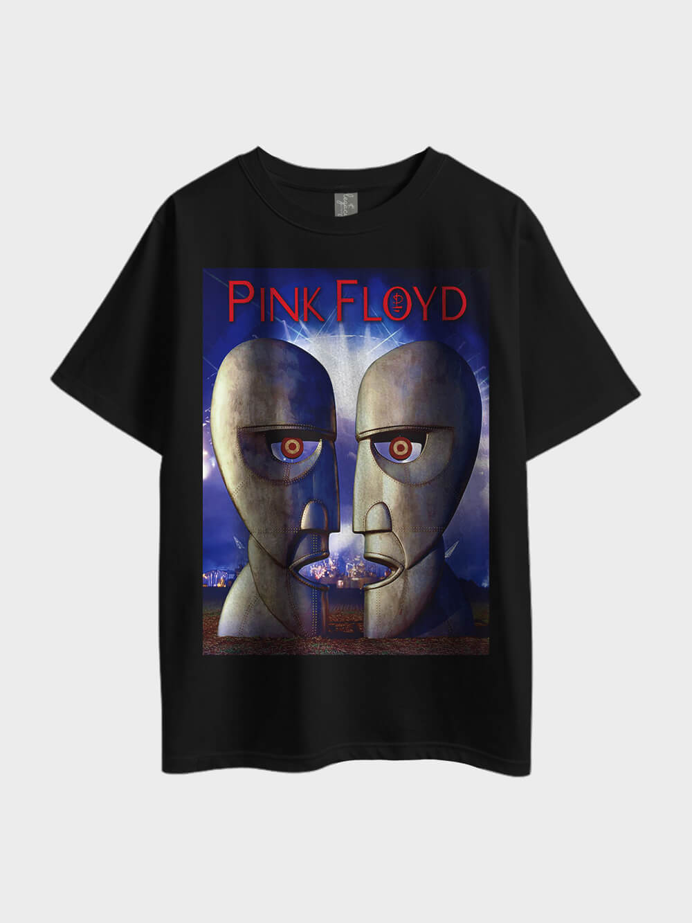 Pink Floyd The Division Bell Printed Metal Oversized Mens T-shirt Legacy Boutiques BD Legacy Boutiques Legacy Boutiques