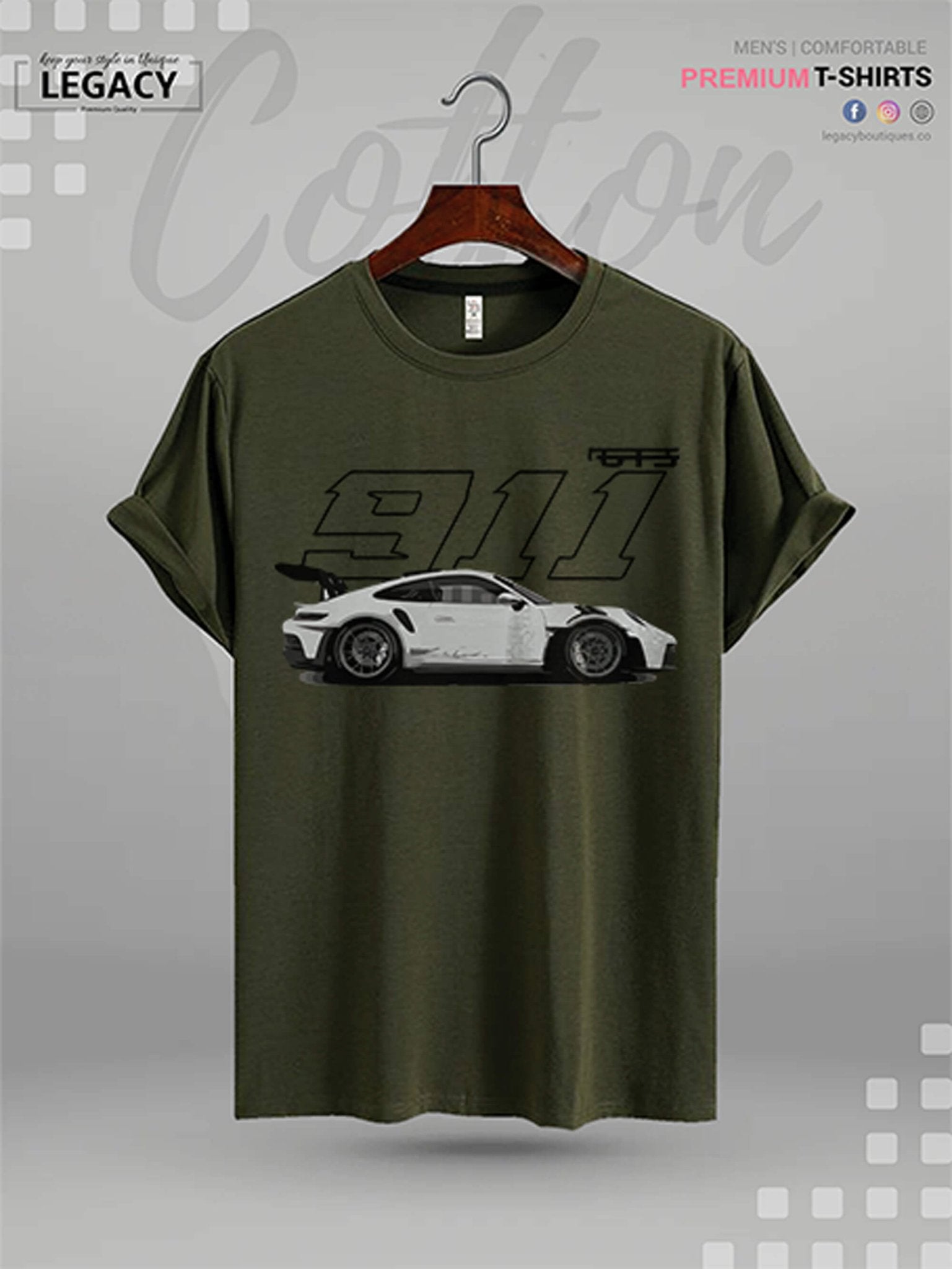 Porsche 911 GT3 RS Printed Men&